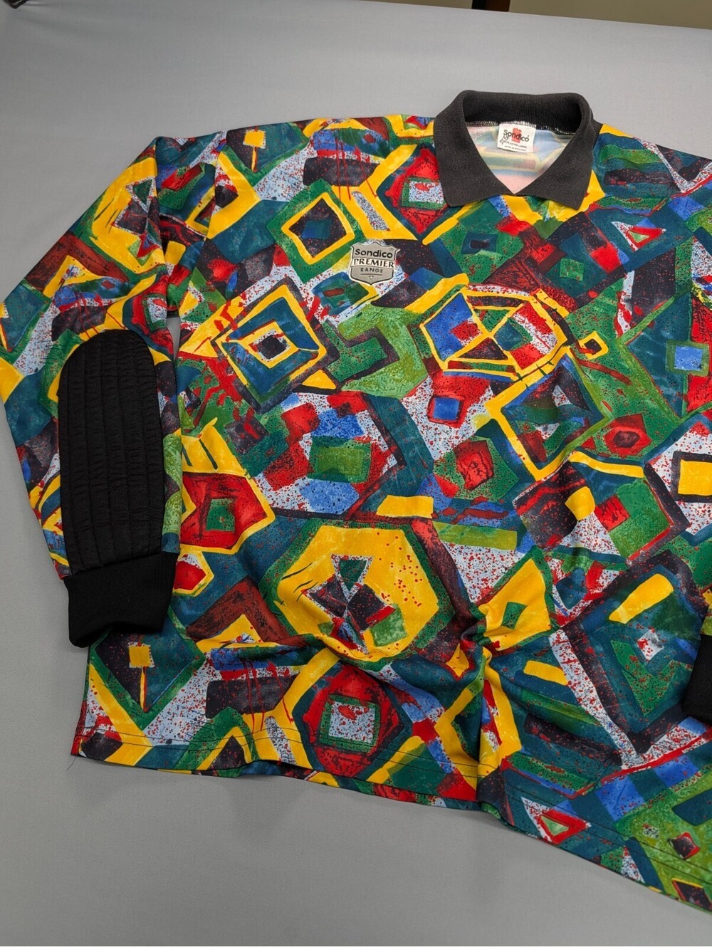 Sondico Vintage Goalkeeper Shirt XL Made in England Soccer